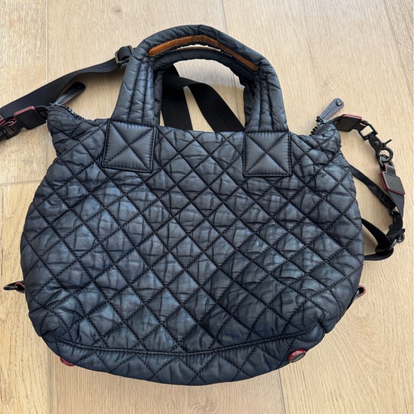 MZ Wallace Black Small Sutton Tote - Picture 4 of 5